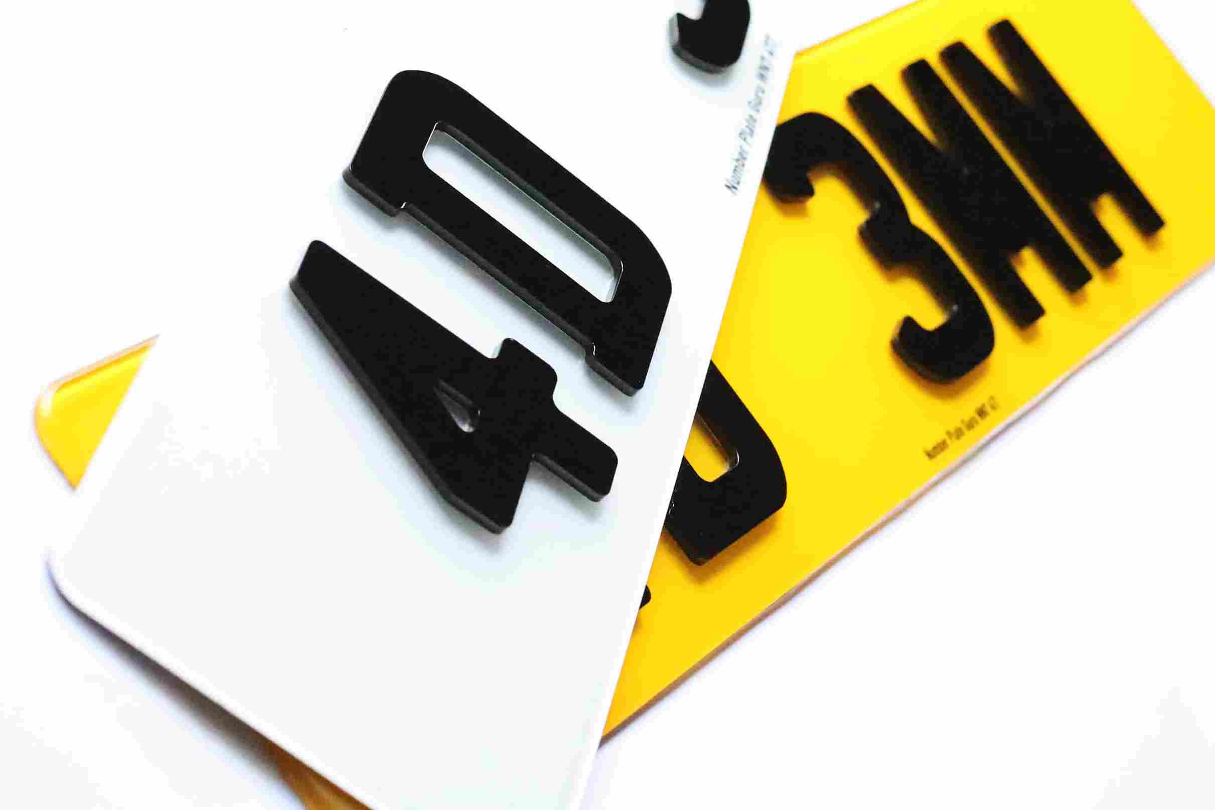 4d gel number car plates