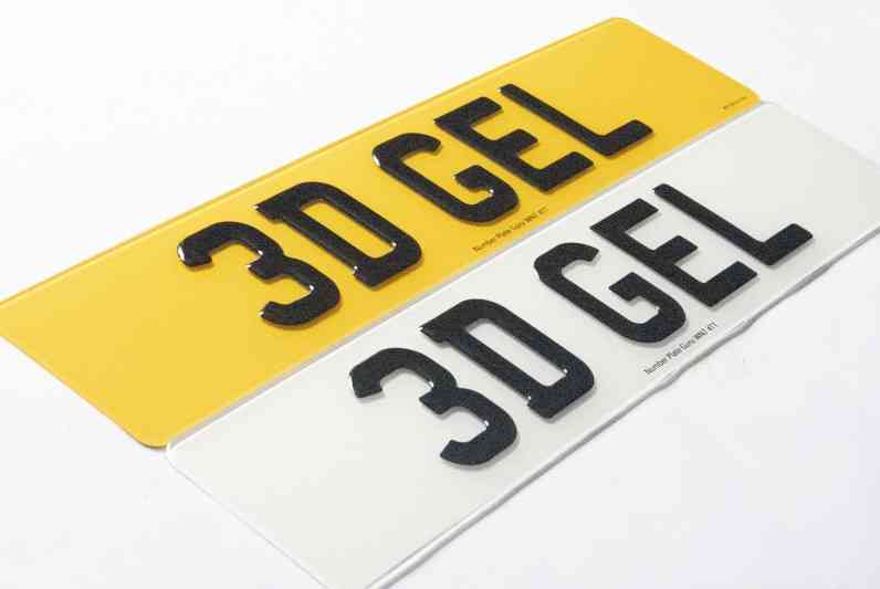 3d number plates maker